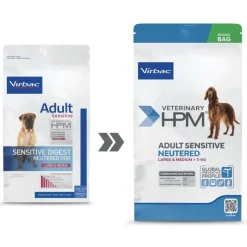 Virbac Veterinary HPM Adult Sensitive Neutered Dog Large & Medium