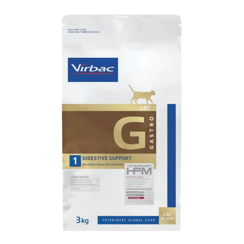 Virbac Veterinary HPM Cat Digestive Support G1
