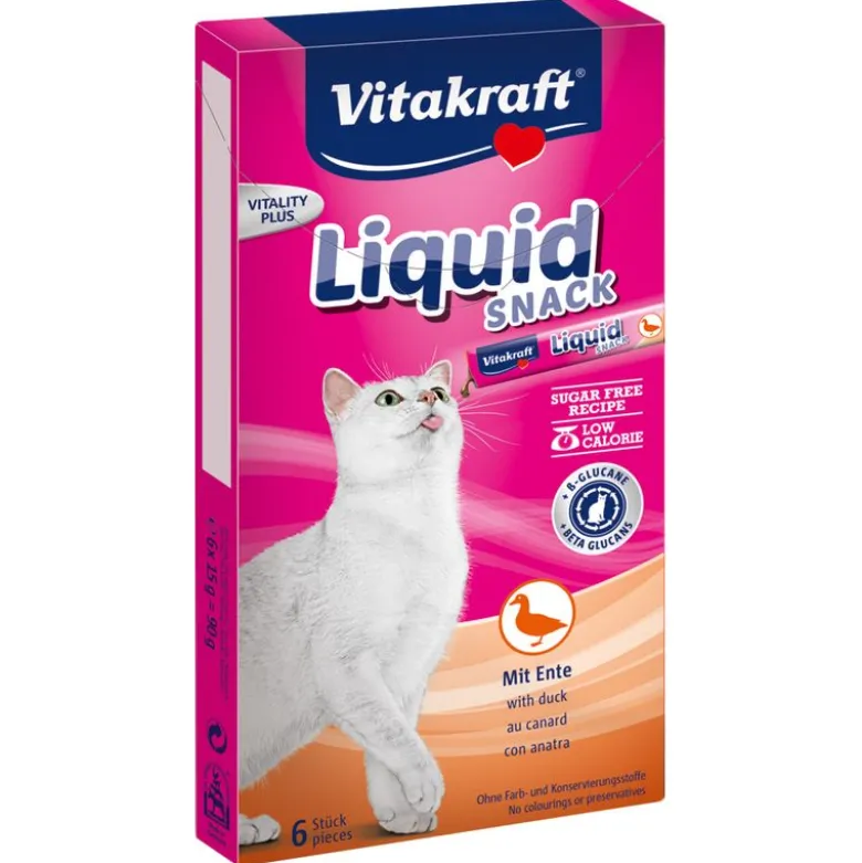Vitakraft Cat Liquid-Snack and og ß-glucaner