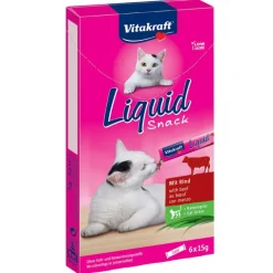 Vitakraft Cat Liquid-Snack oksekød og inulin