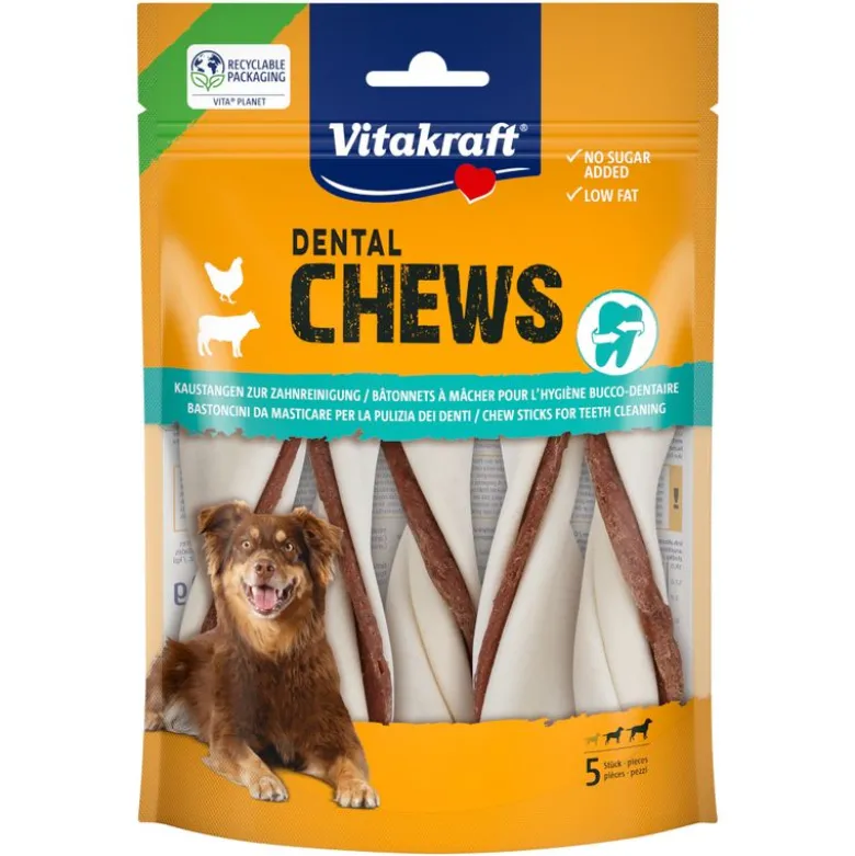 Vitakraft Dental Chews Twister Chicken M