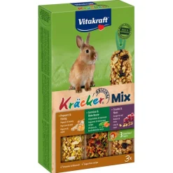 Vitakraft Dværgkanin-Kräcker Trio-Mix