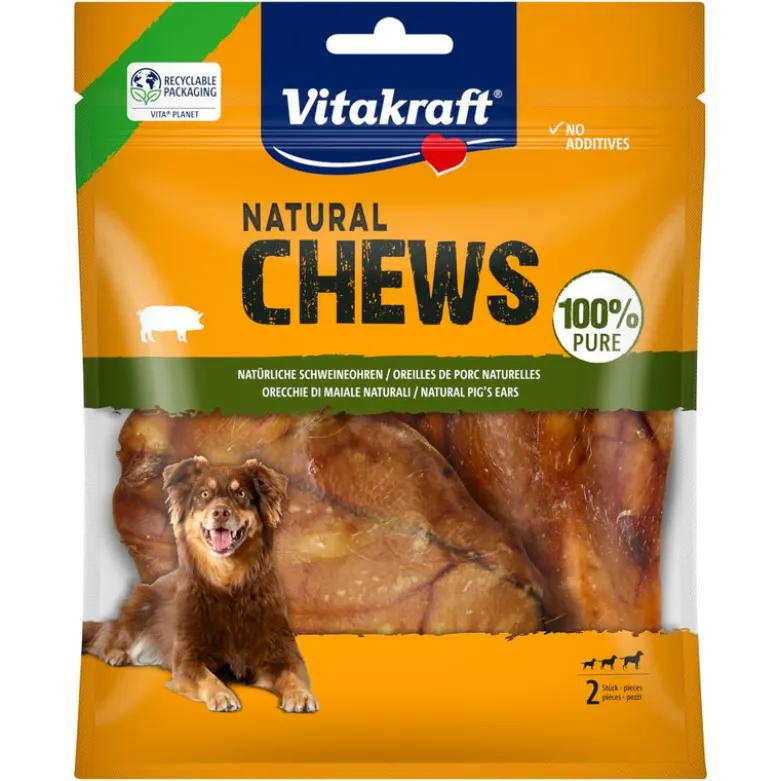 Vitakraft Natural Chews Naturlige griseører