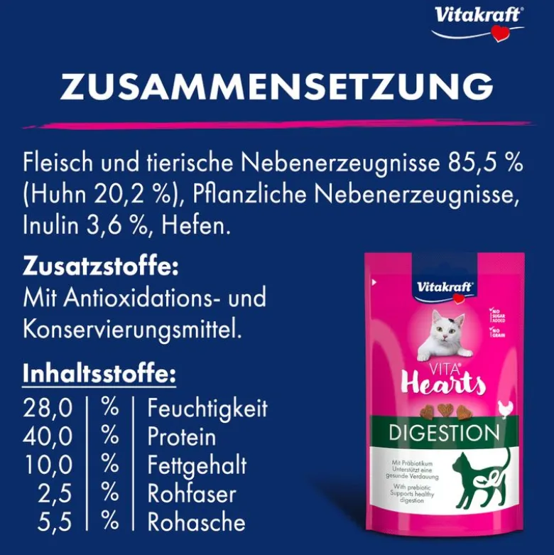 Vitakraft Vita Hearts Digestion