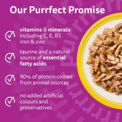 Whiskas Adult portionsposer med fjerkræ i gelé 120 x 85 g