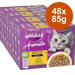 Whiskas 1+ Aromatic Selection 48 x 85 g