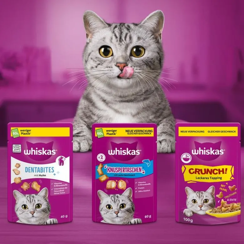 Whiskas Crunch med kylling, kalkun & and