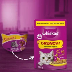 Whiskas Crunch med kylling, kalkun & and