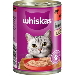 Whiskas 1+ dåser 24 x 400 g