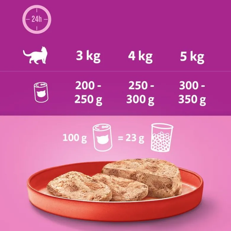 Whiskas 1+ dåser 12 x 400 g