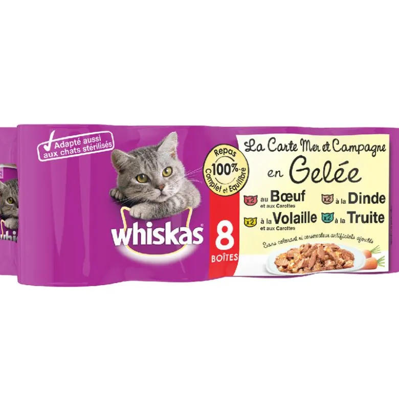 Whiskas La Carte 8 x 390 g