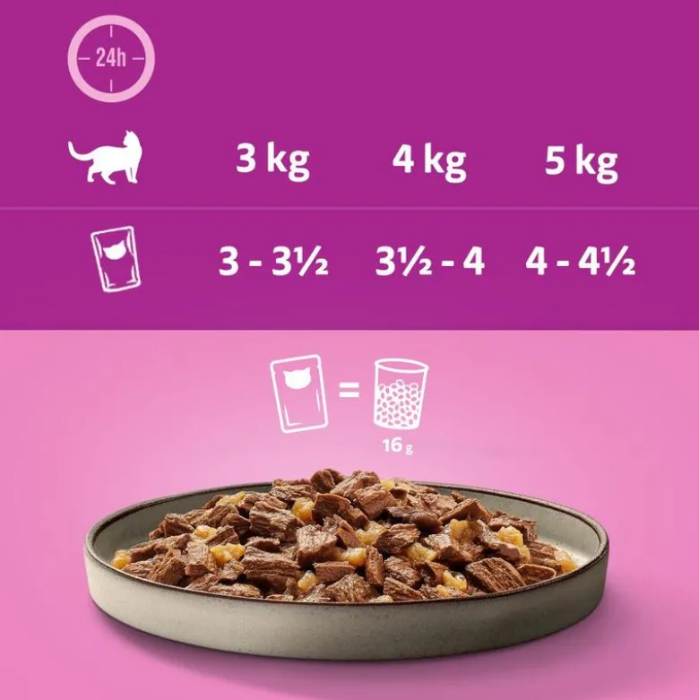 Whiskas Pure Delight portionsposer 48 x 85 g