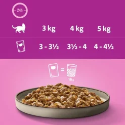 Whiskas Pure Delight portionsposer 48 x 85 g