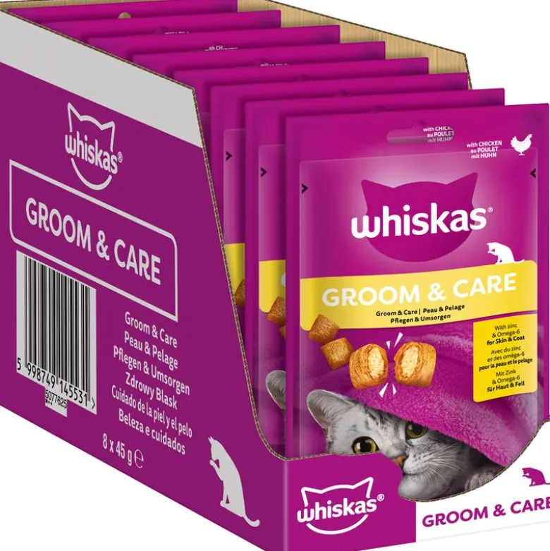 Whiskas Snacks Groom & Care