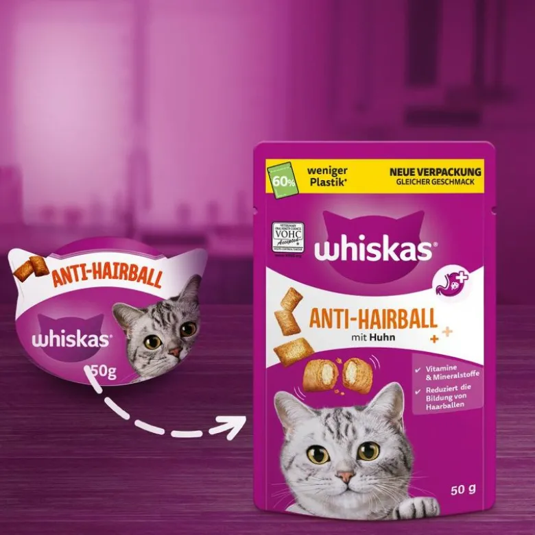 Whiskas Snacks økonomipakke