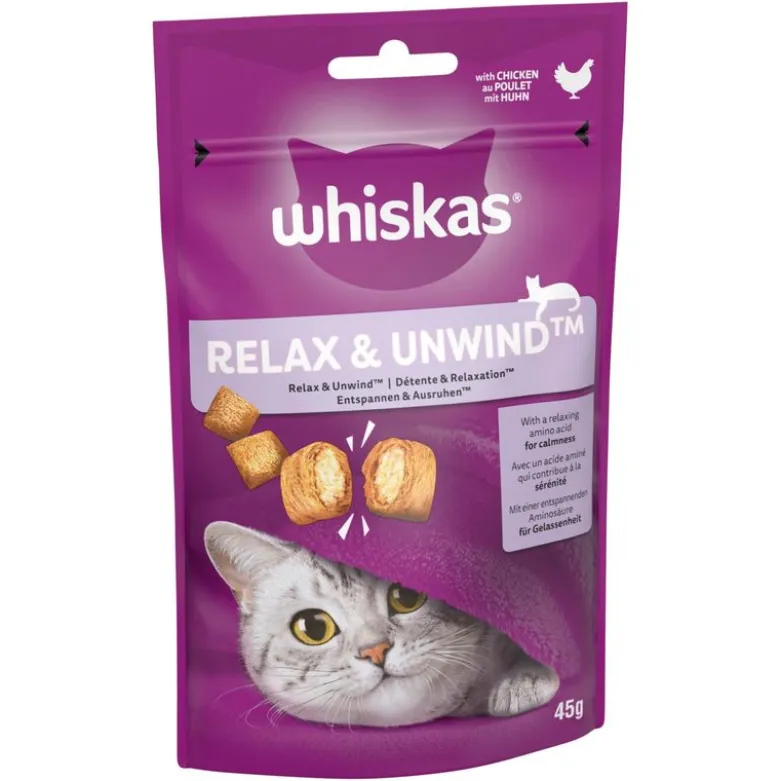 Whiskas Snacks Relax & Unwind