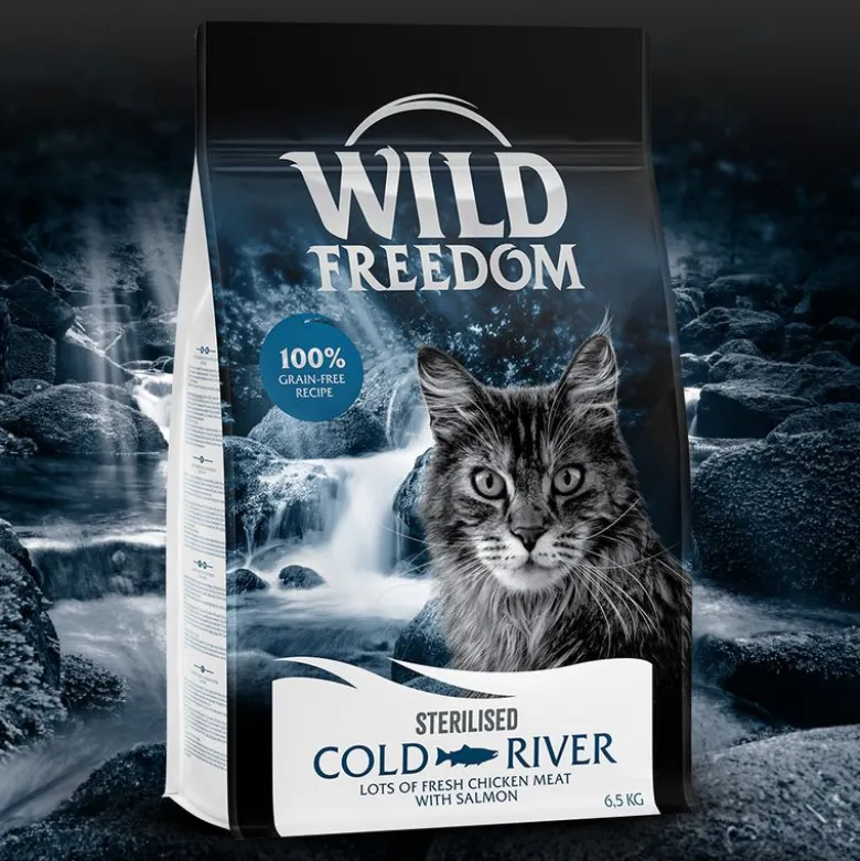 Wild Freedom Adult "Cold River" Sterilised Laks – kornfri