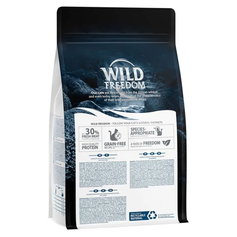 Wild Freedom Adult "Cold River" Sterilised Laks – kornfri