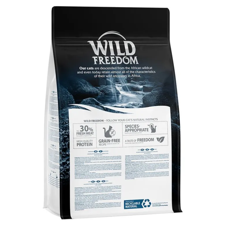 Wild Freedom Adult "Cold River" Sterilised Laks – kornfri