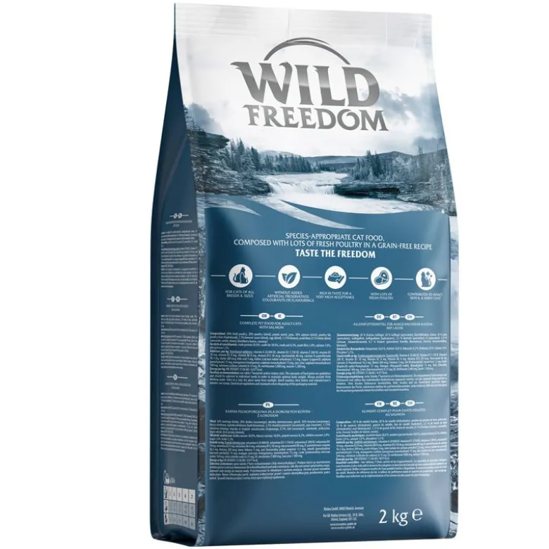 Wild Freedom Adult "Cold River" med laks - kornfri opskrift