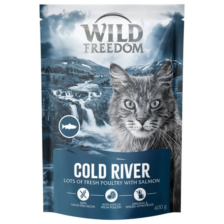 Wild Freedom Adult "Cold River" med laks - kornfri opskrift