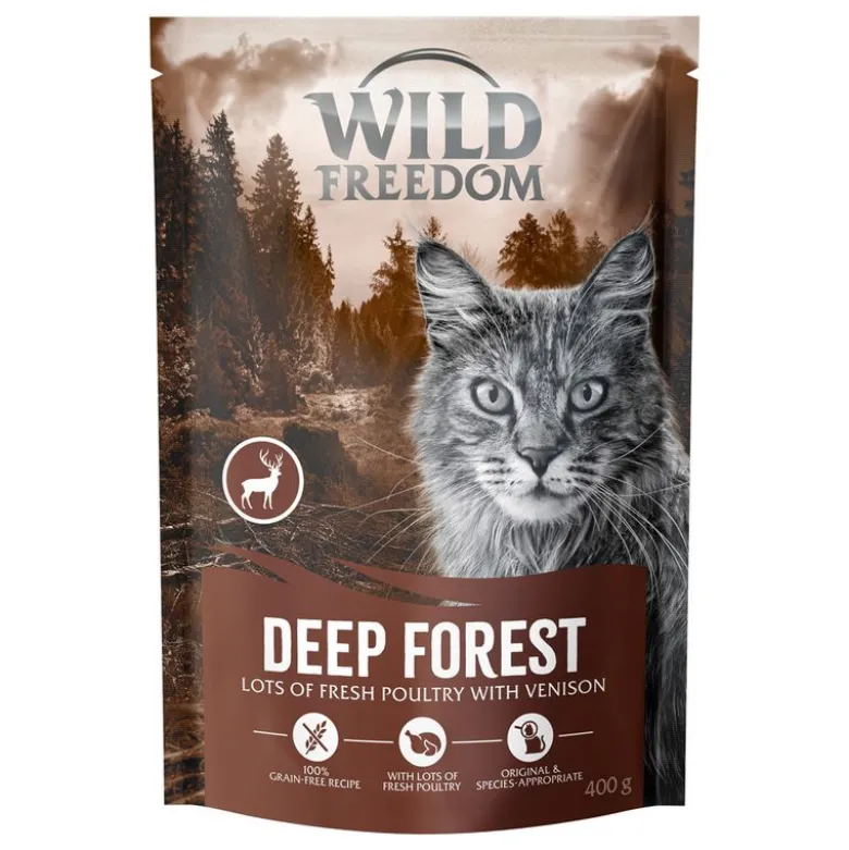 Wild Freedom Adult "Deep Forest" med hjort - kornfri opskrift