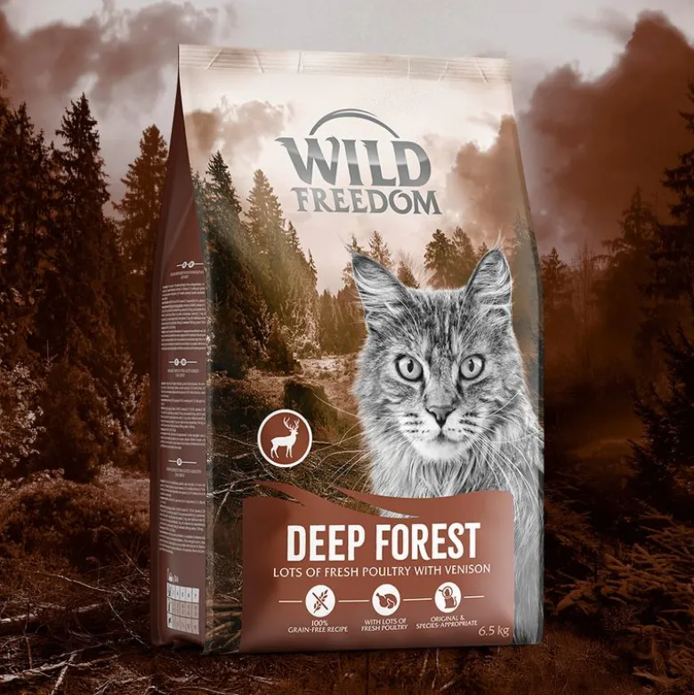 Wild Freedom Adult "Deep Forest" med hjort - kornfri opskrift