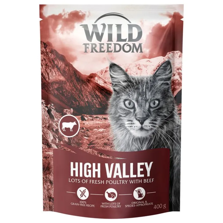 Wild Freedom Adult "High Valley" med oksekød - kornfri opskrift
