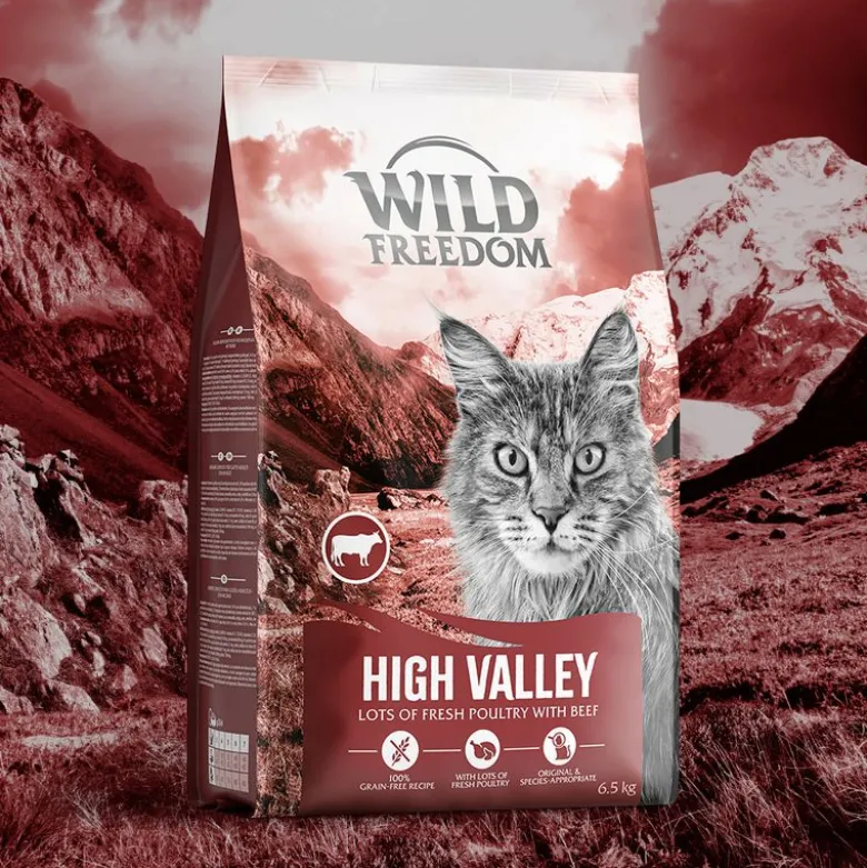 Wild Freedom Adult "High Valley" med oksekød - kornfri opskrift