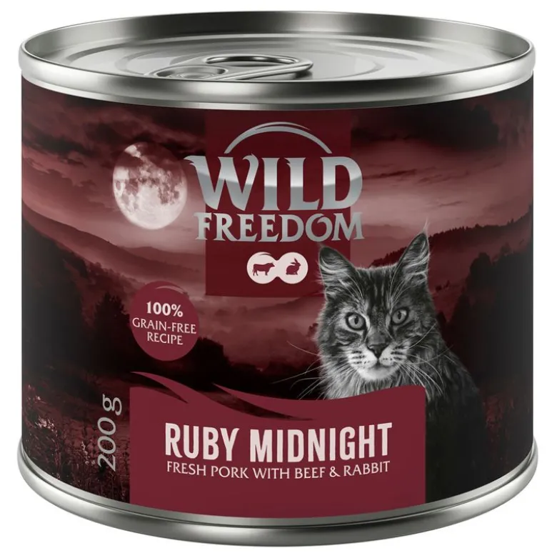 Wild Freedom Adult "Red" 6 x 200 g - kornfri opskrift