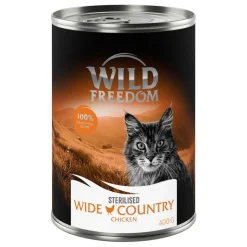 Wild Freedom Adult Sterilised 6 x 400 g - kornfri opskrift