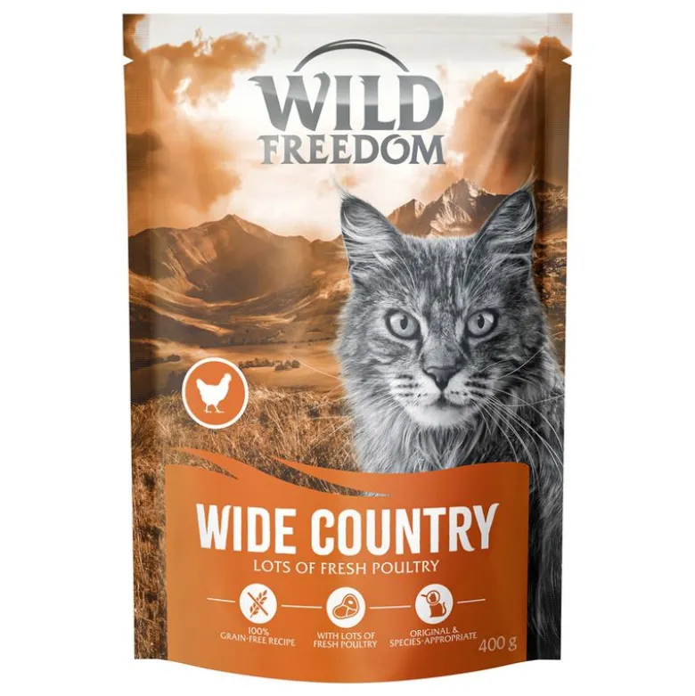 Wild Freedom Adult "Wide Country" Fjerkræ - kornfri opskrift
