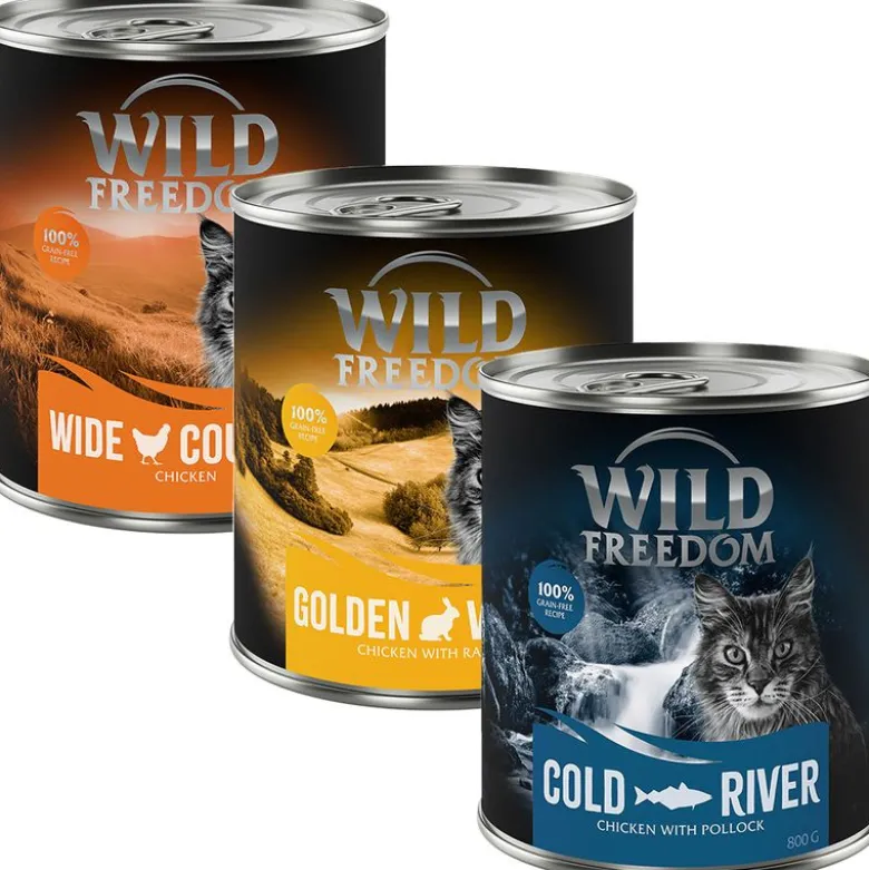 Wild Freedom Adult 6 x 800 g - Kornfri opskrift