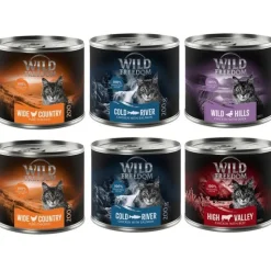 Wild Freedom Adult 6 x 200 g - kornfri