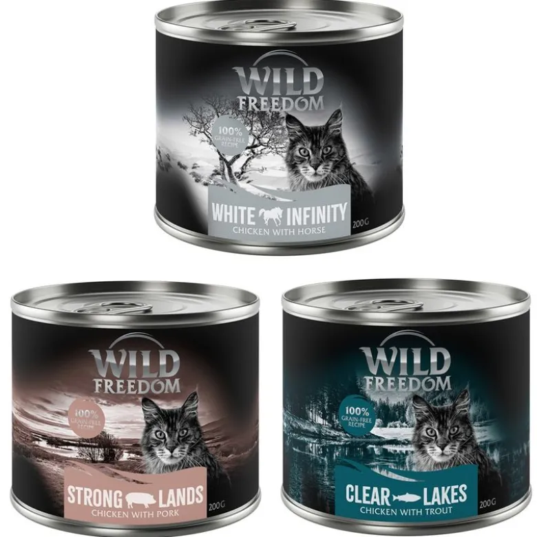 Wild Freedom Adult 6 x 200 g - kornfri