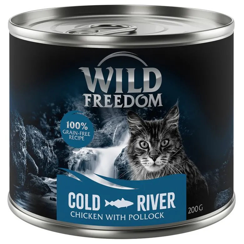 Wild Freedom Adult 6 x 200 g - kornfri