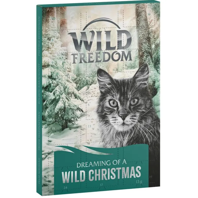 Wild Freedom julekalender til katte (freeze-dried snacks)