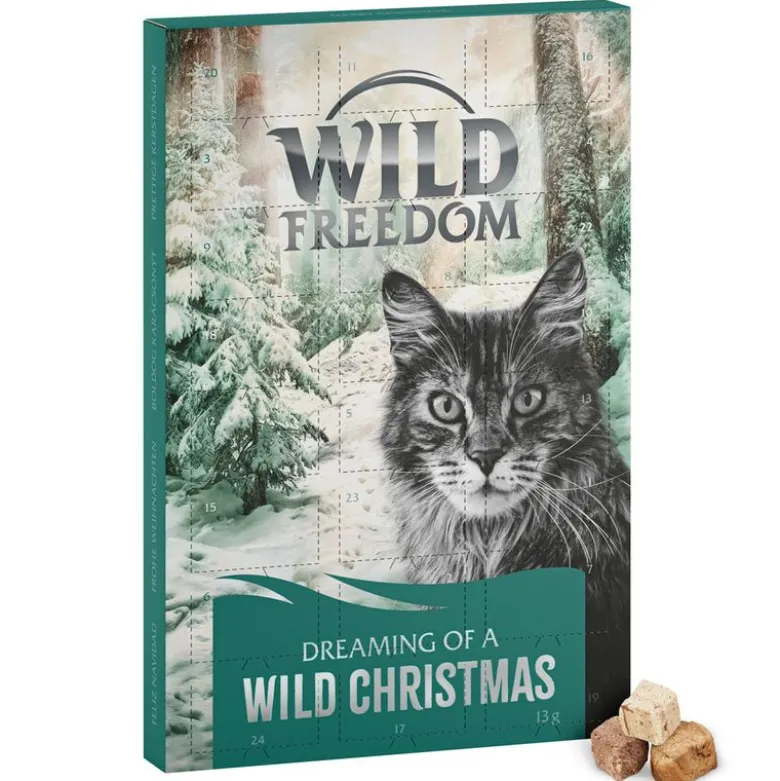 Wild Freedom julekalender til katte (freeze-dried snacks)