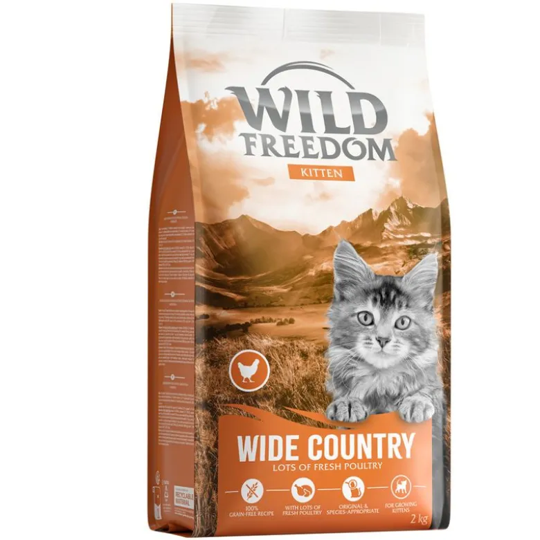 Wild Freedom Kitten "Wide Country" Fjerkræ - Kornfri