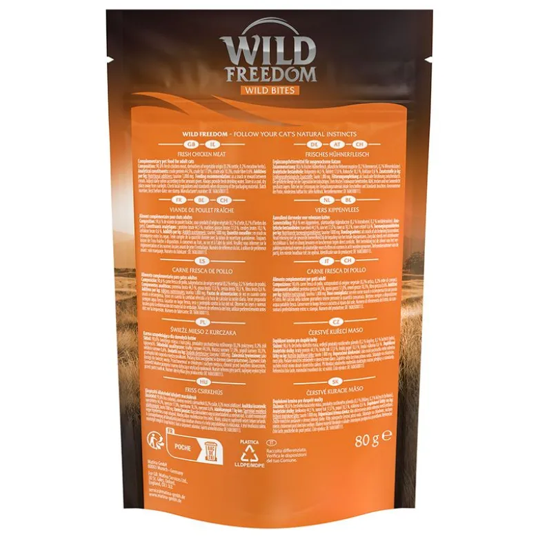 Wild Freedom Snack - Wild Bites 80 g (kornfri)