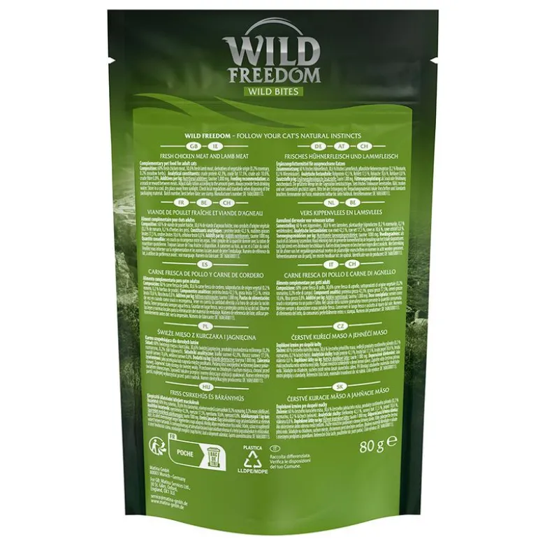 Wild Freedom Snack - Wild Bites 80 g (kornfri)
