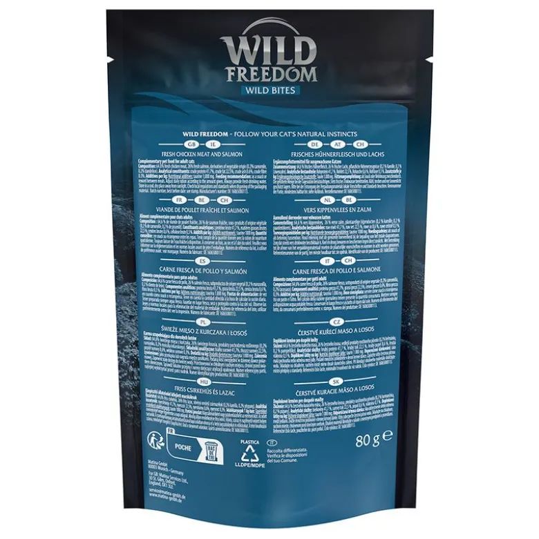 Wild Freedom Snack - Wild Bites 80 g (kornfri)