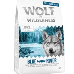 Wolf of Wilderness Adult "Blue River" - Frilandskylling & Laks