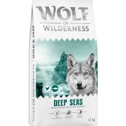 Wolf of Wilderness Adult "Deep Seas" Sild - kornfri