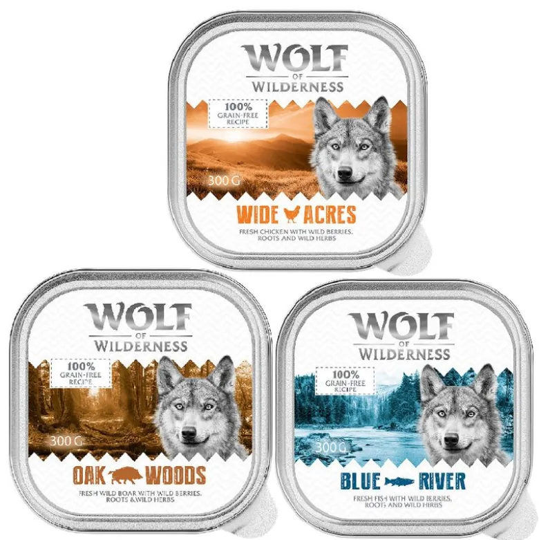 Wolf of Wilderness Adult - Single Protein 6 / 24 x 300 g bakke