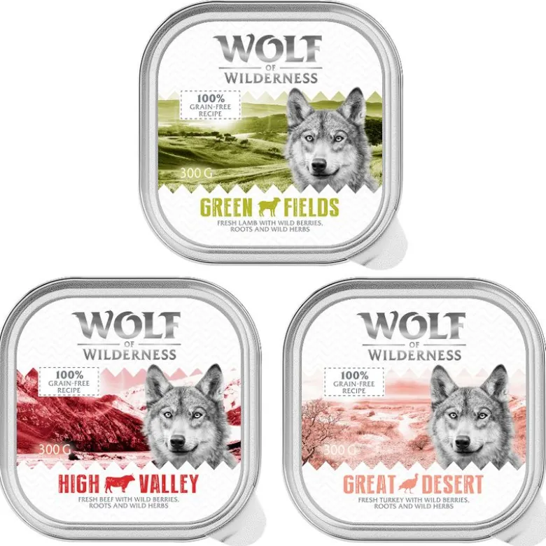 Wolf of Wilderness Adult - Single Protein 6 / 24 x 300 g bakke