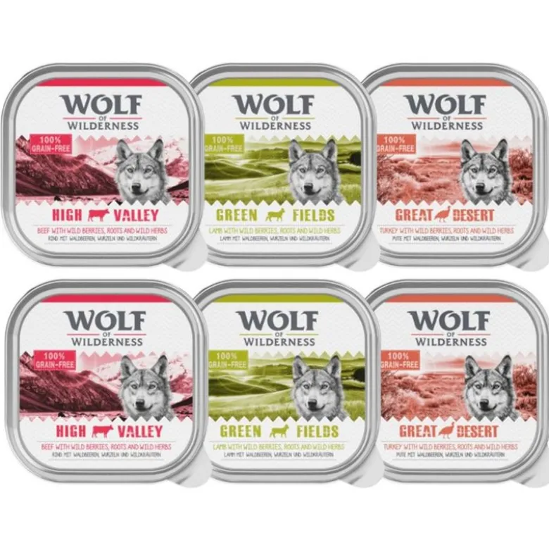 Wolf of Wilderness Adult - Single Protein 6 / 24 x 300 g bakke