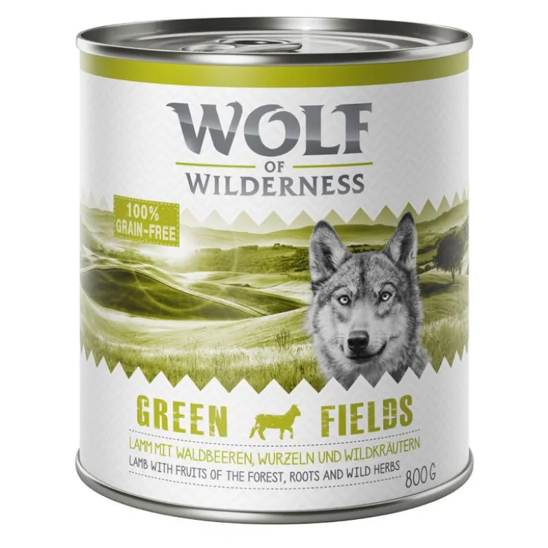 Wolf of Wilderness Adult - Soft & Strong 6 x 300 g - Blandet pakke