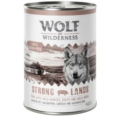 Wolf of Wilderness Adult - Soft & Strong 6 x 300 g - Blandet pakke
