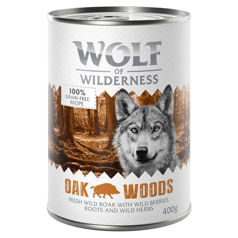 Wolf of Wilderness Adult 6 x 400 g - Single Protein